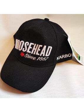 Moosehead Lager Ball Cap KARBON NWT